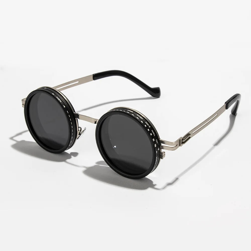 New handmade Camera ND9 adjustable dimming sunglasses fishing filter glasses UV resistant high-definition polarized sunglasses