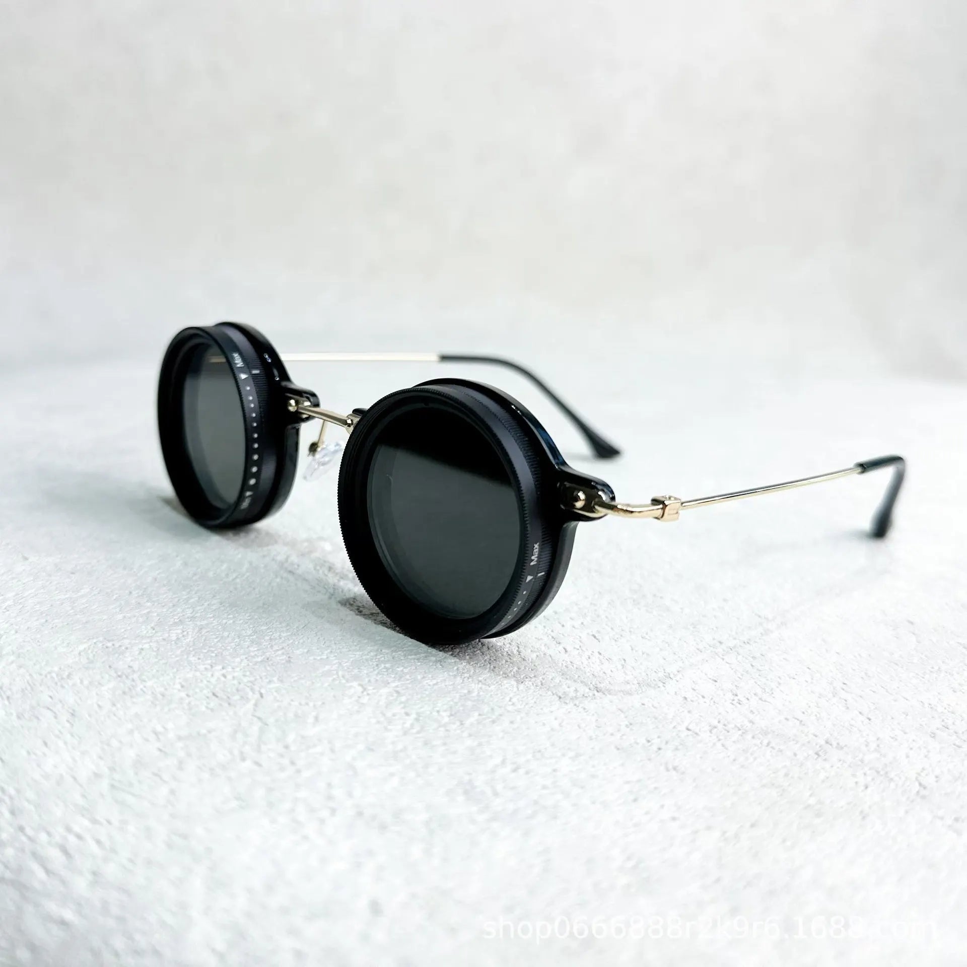New handmade Camera ND9 adjustable dimming sunglasses fishing filter glasses UV resistant high-definition polarized sunglasses